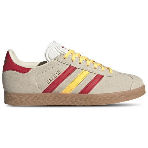 adidas Womens Originals Gazelle - Tennis Shoes Wonder White/Spark/Better Scarlet Product Image