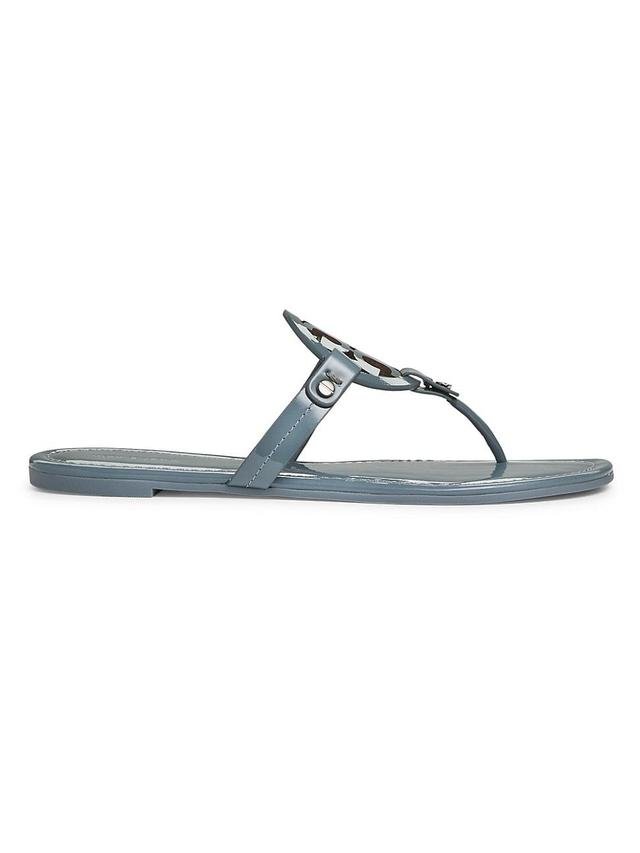 Womens Miller Patent Leather Thong Sandals Product Image