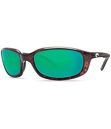 Costa Unisex Brine Polarized Tortoise Wrap Sunglasses Product Image