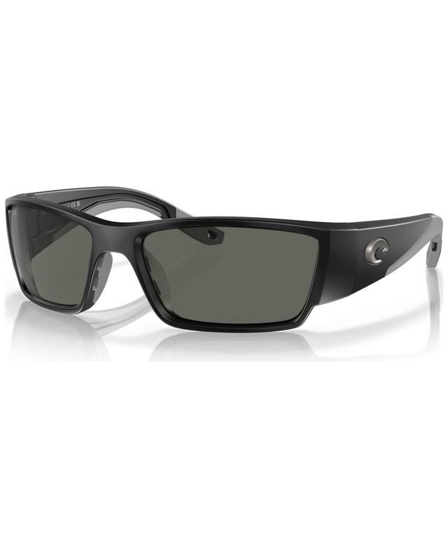 Costa Mens Del Mar Corbina Pro 61mm Polarized Matte Rectangle Sunglasses Product Image