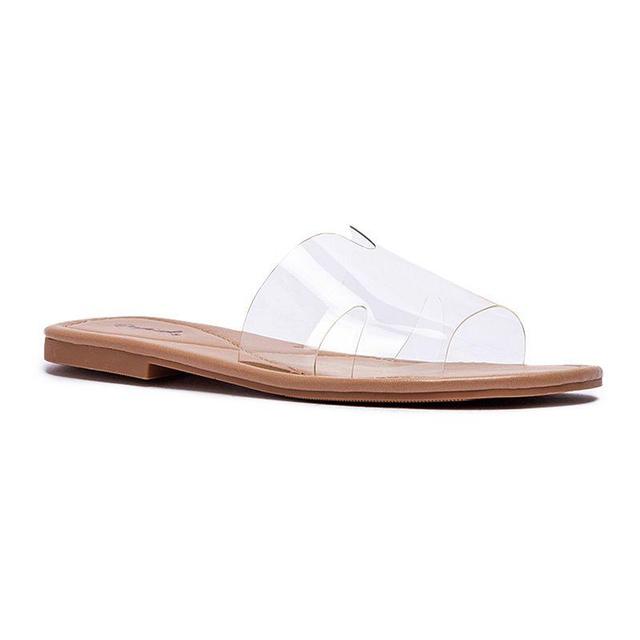 Qupid Castel-56A Womens Slide Sandals Product Image