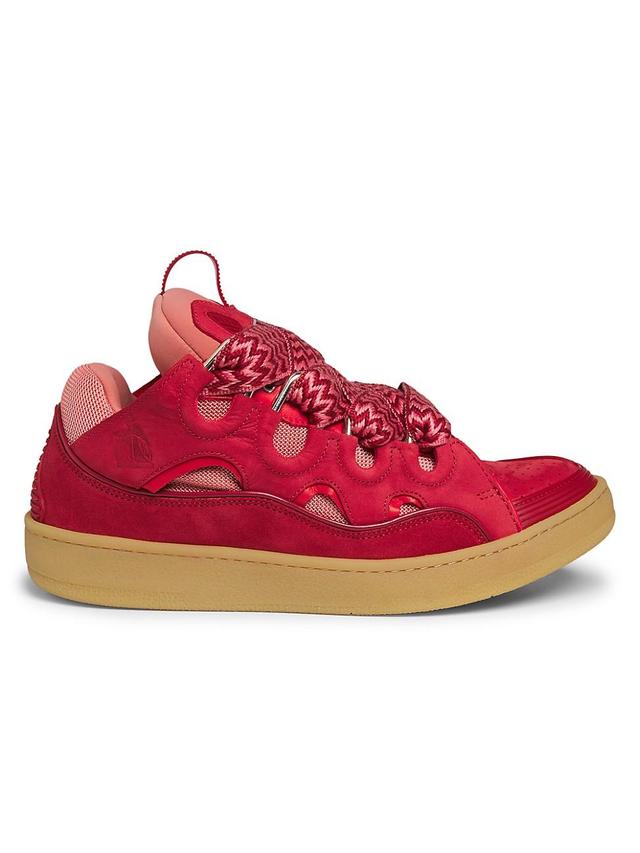 Mens Suede Curb Sneakers Product Image
