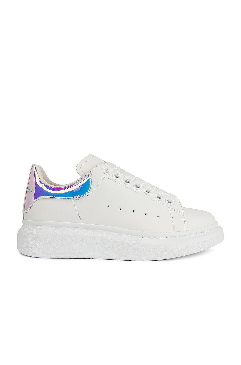 Alexander McQueen Lace Up Sneakers in White product image