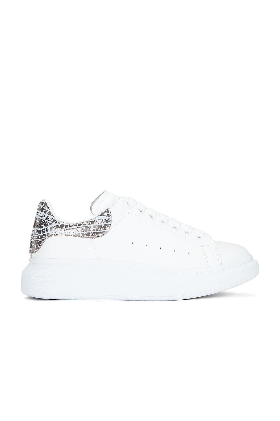 Alexander McQueen Oversized Sneaker in White Product Image