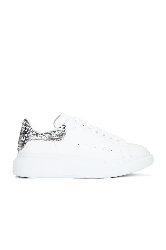 Alexander McQueen Oversized Sneaker in White Product Image