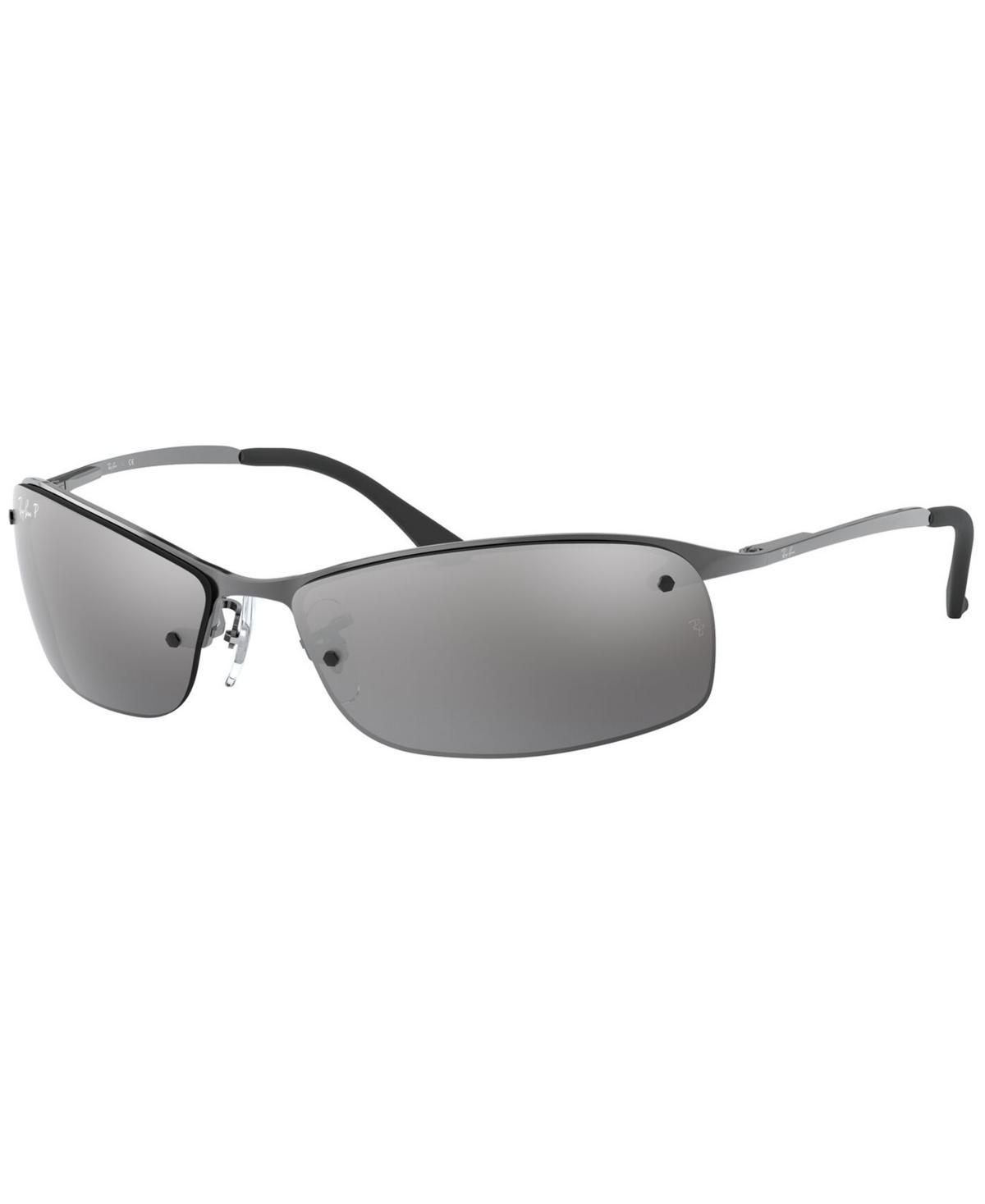 Ray-Ban Polarized UVAUVB Protection Rectangular Sunglasses Product Image