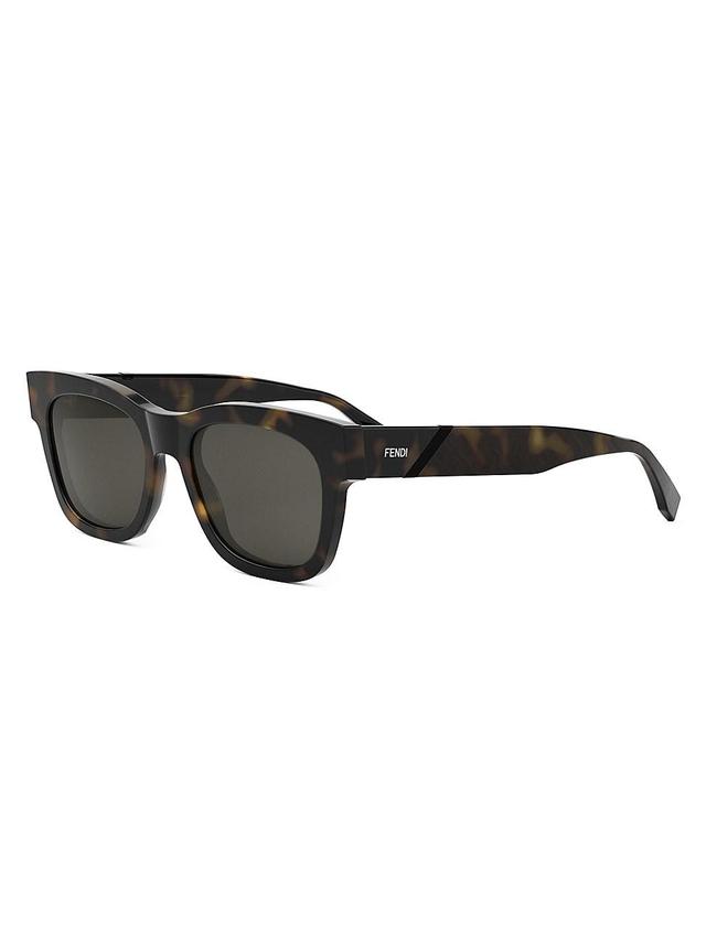 Mens 52MM Square Sunglasses Product Image