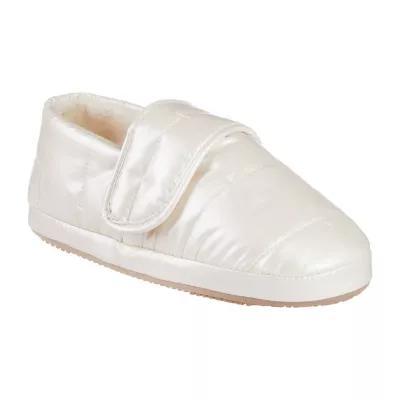 Isotoner Mikaela Nylon Puffer Closedback Womens Slip-On Slippers Product Image