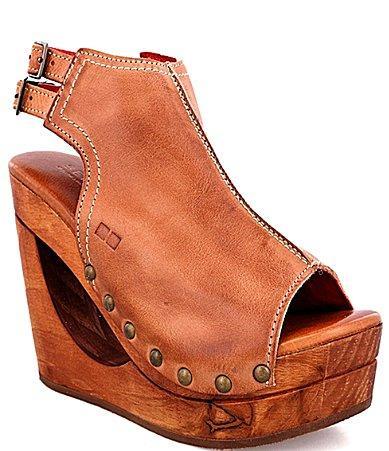 Bed Stu Imelda Leather Platform Cut Product Image