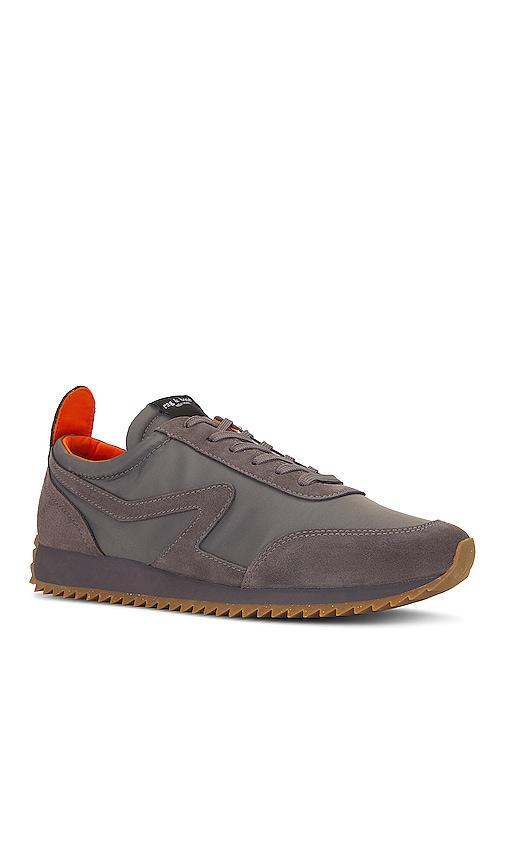 Rag & Bone Retro Runner Bomber Sneaker in Grey. Size 45. Product Image