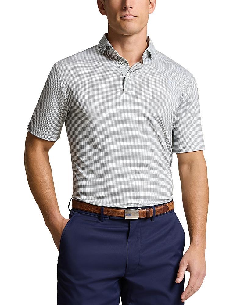 Mens Houndstooth Polo Shirt Product Image