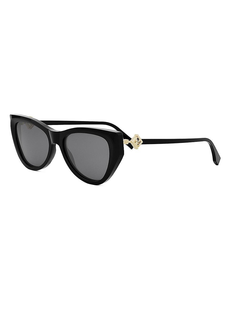 Womens FF Diamond 54MM Cat-Eye Sunglasses Product Image