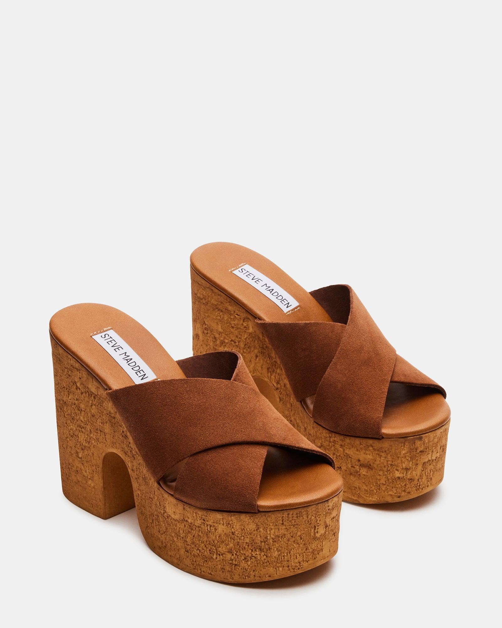 SAFFRON CHESTNUT SUEDE Female Product Image