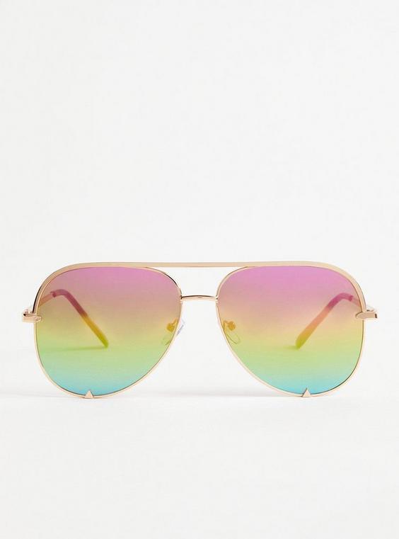 Aviator Reflective Lens Sunglasses product image