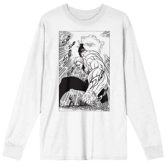 Mens Seven Deadly Sins Escanor Long Sleeve Graphic Tee Product Image