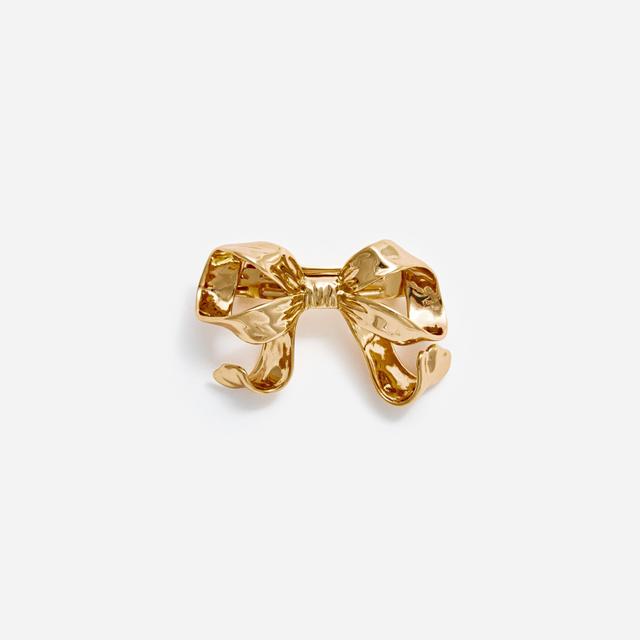 Gold Bow Hair Clip Product Image