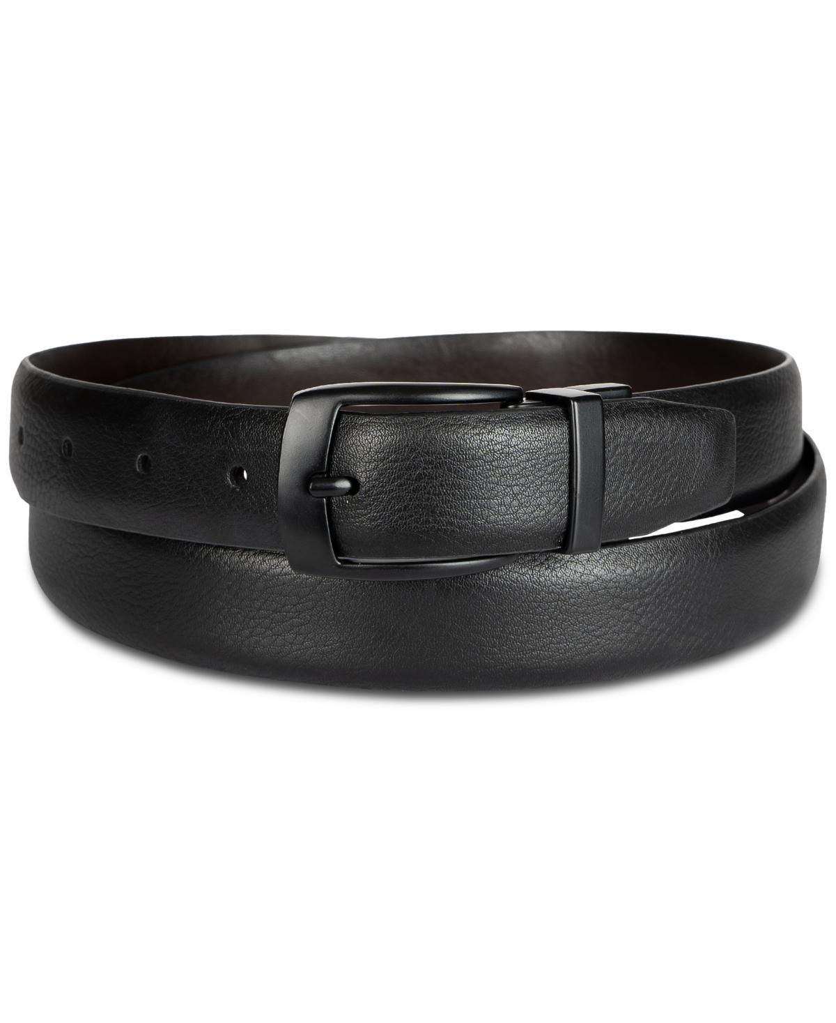 Alfani Mens Pebble Belt, Created for Macys - Black Product Image