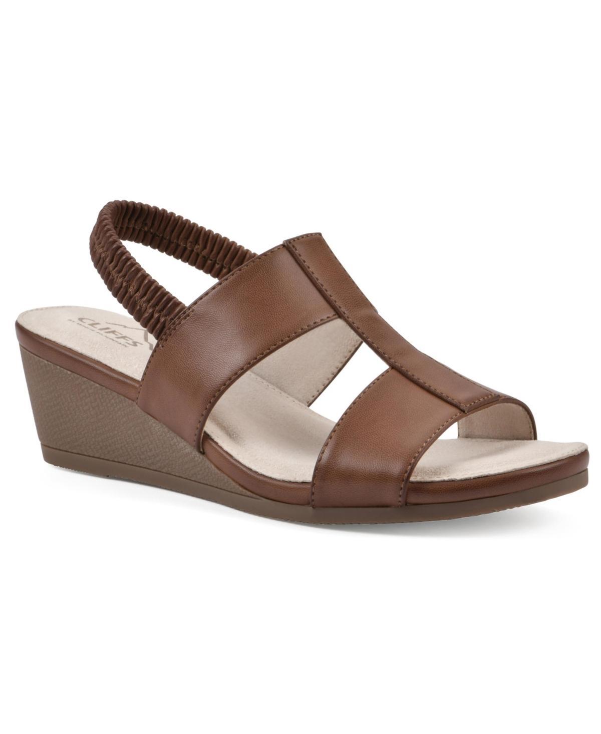 Cliffs by White Mountain Womens Candea Slingback Wedge Sandal Product Image