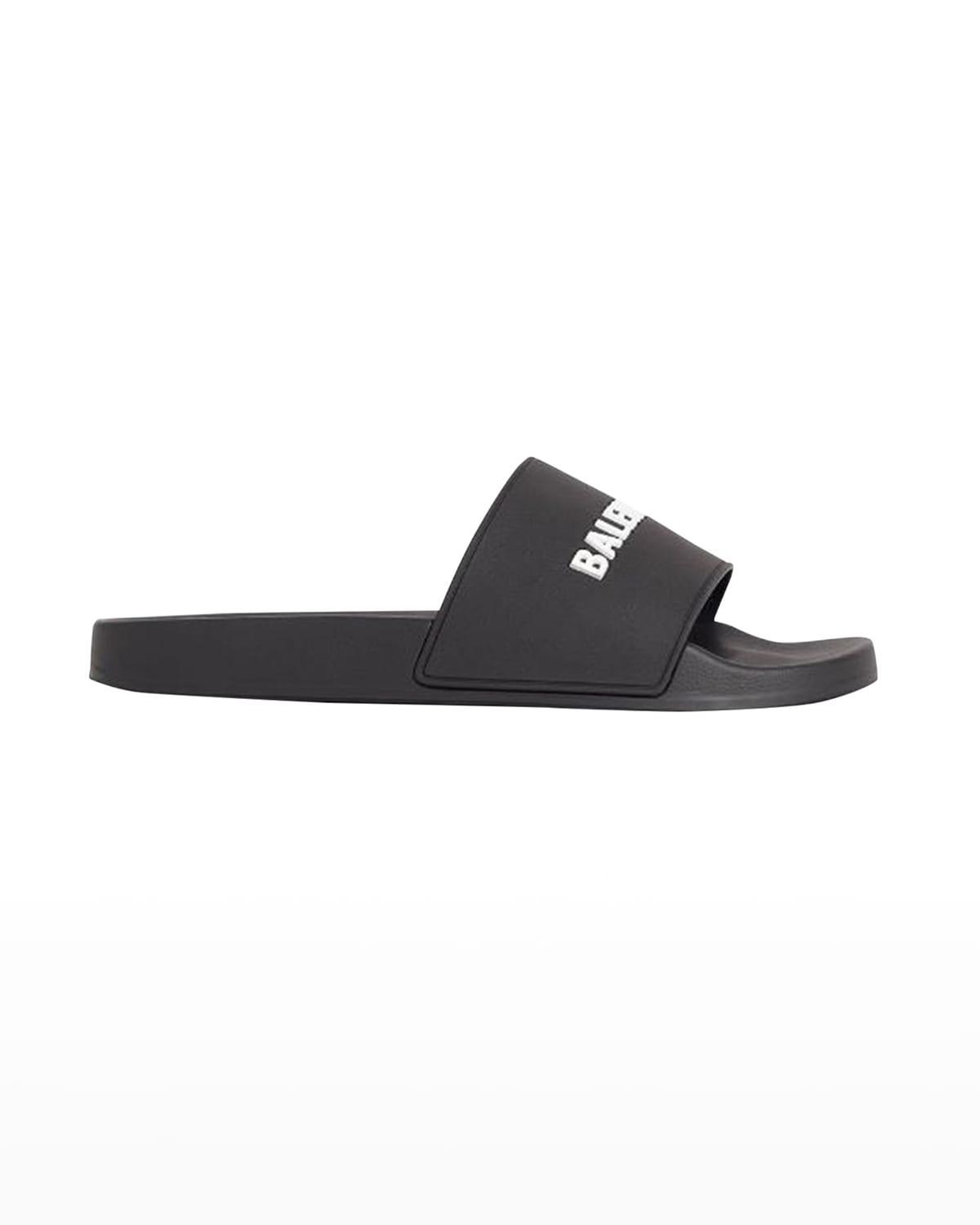 Mens Logo Pool Slide Sandals Product Image