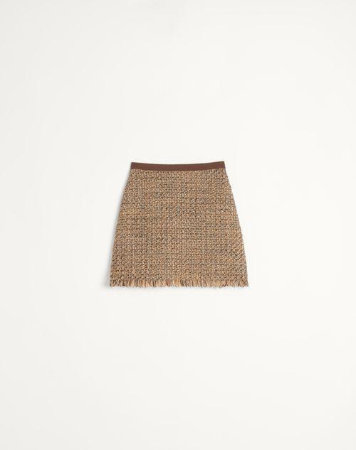 FANTASY TWEED SKIRT  Product Image