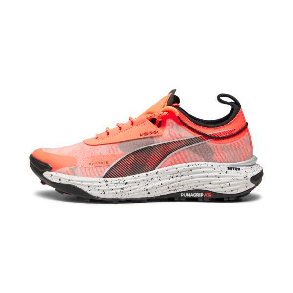 PUMA SEASONS Voyage NITROâ¢ 3 Men's Running Shoes in Neon Sun/Black Product Image