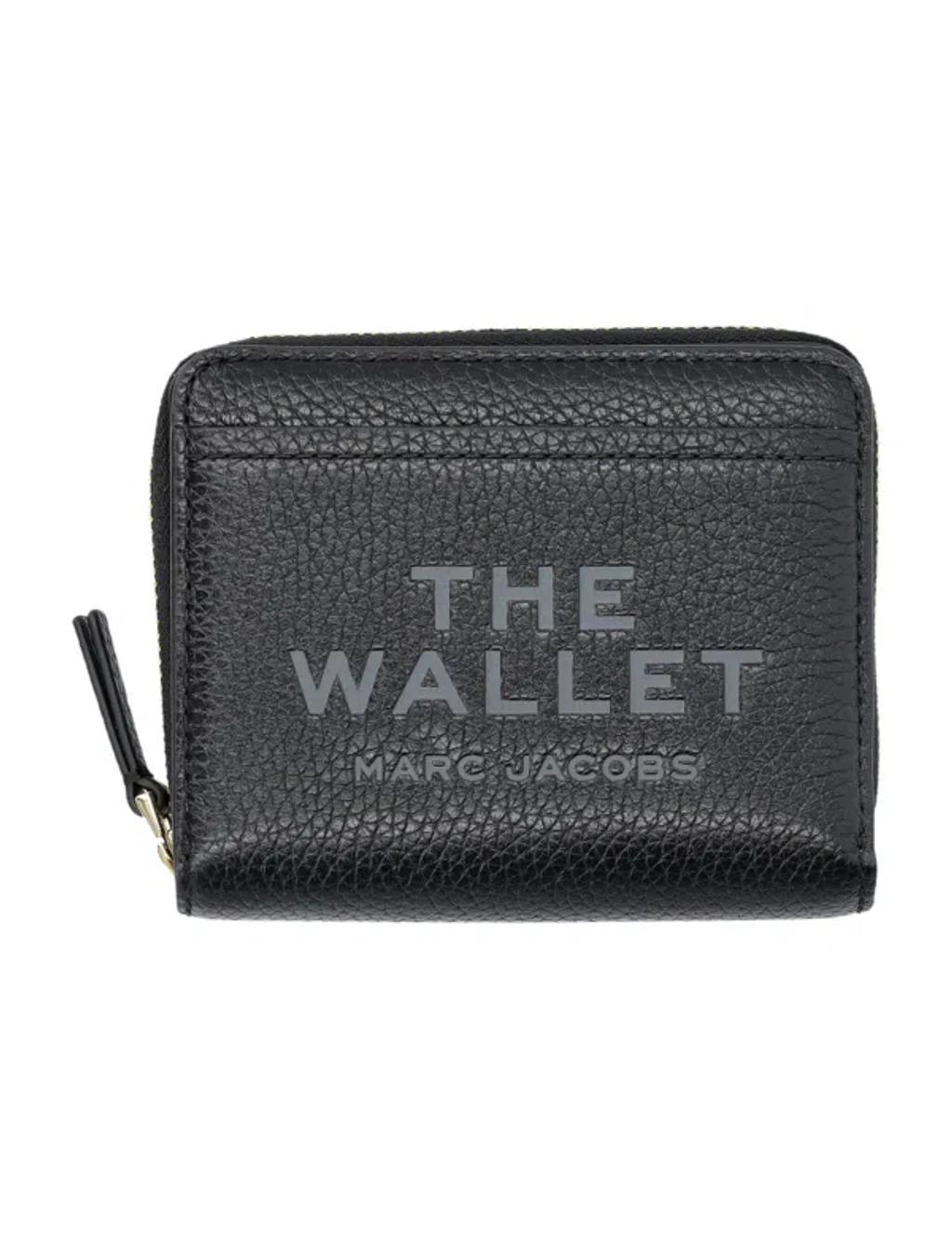 MARC JACOBS The Mini Compact Wallet In Black Product Image