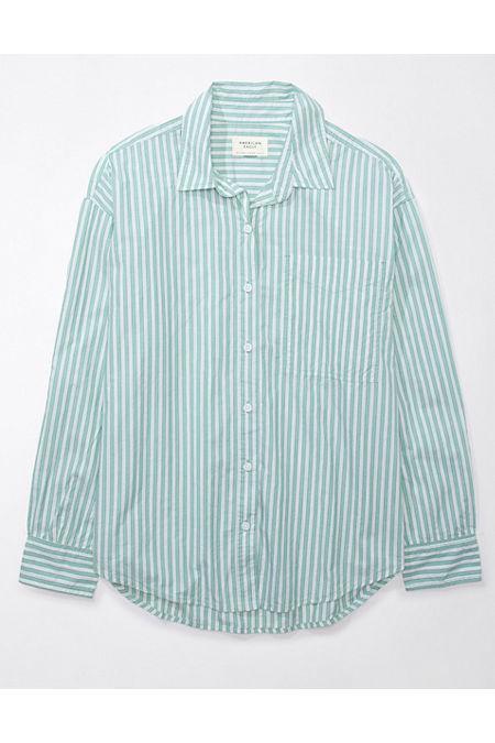 AE Perfect Button-Up Shirt Womens Product Image