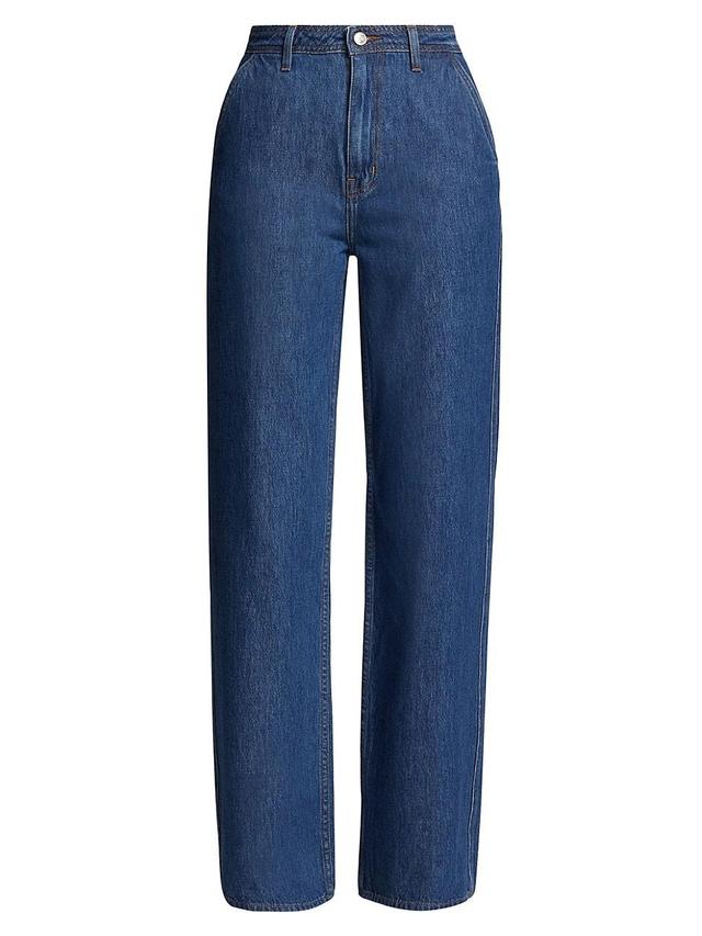 Derek Lam 10 Crosby Faye High Rise Tailored Jeans in Bedford Dark Product Image