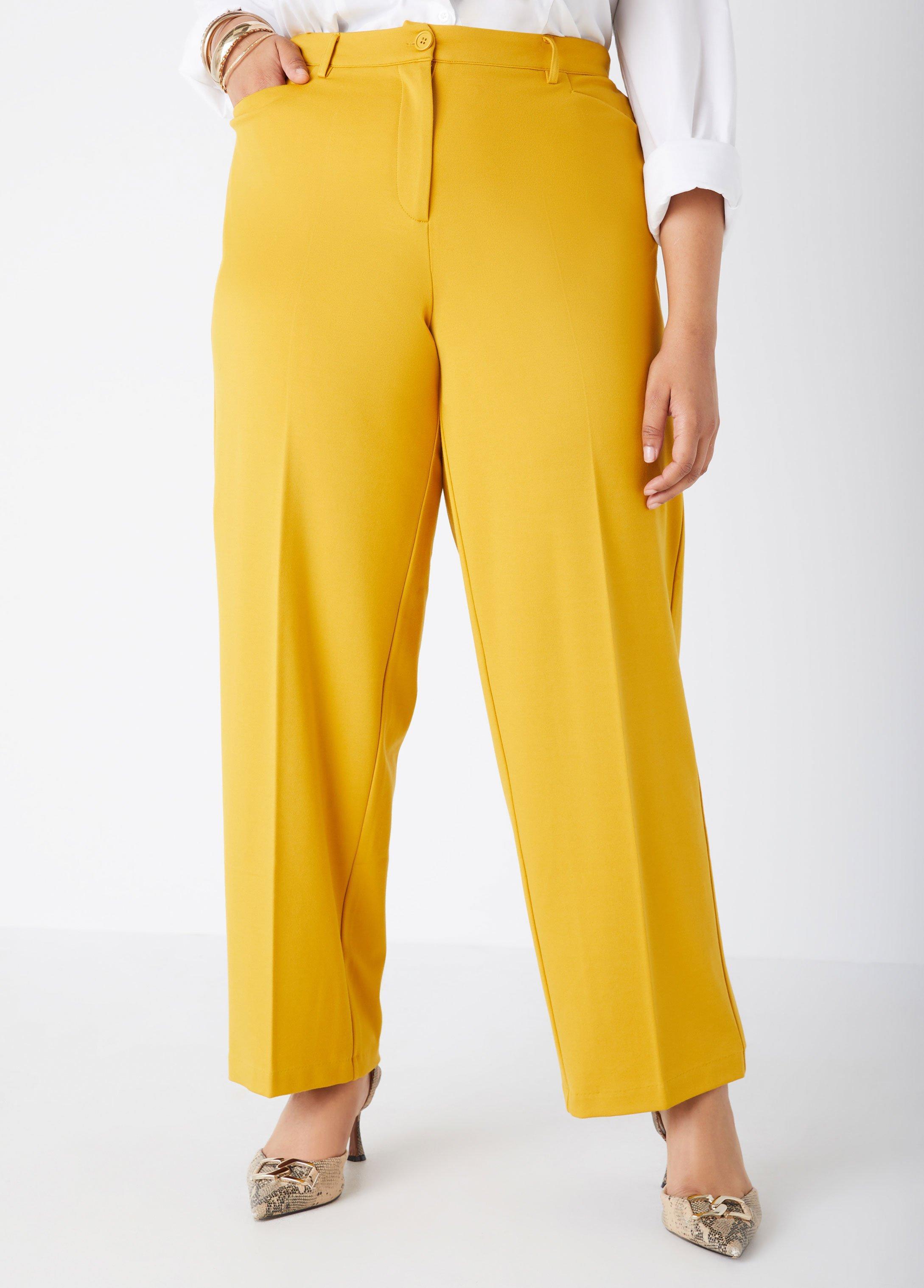 Ponte High Rise Trousers Product Image