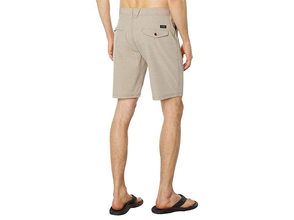 VISSLA Fin Rope Hybrid 19.5 Walkshorts (Dark 1) Men's Shorts Product Image