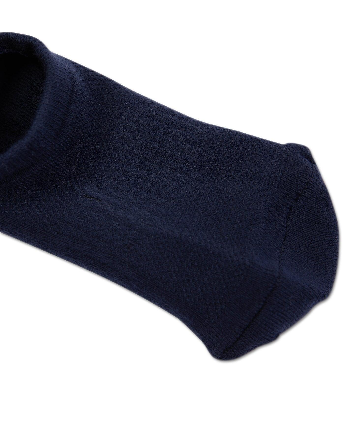 Colored Cotton No Show Socks - Sage Green Product Image