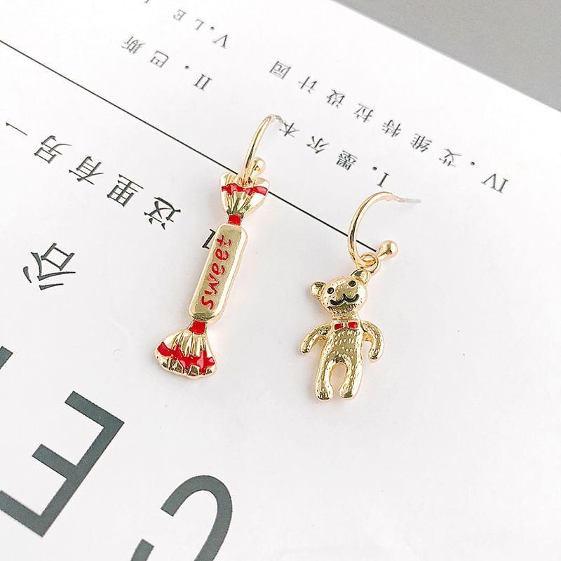 Bear Candy Asymmetrical Drop Earring Product Image