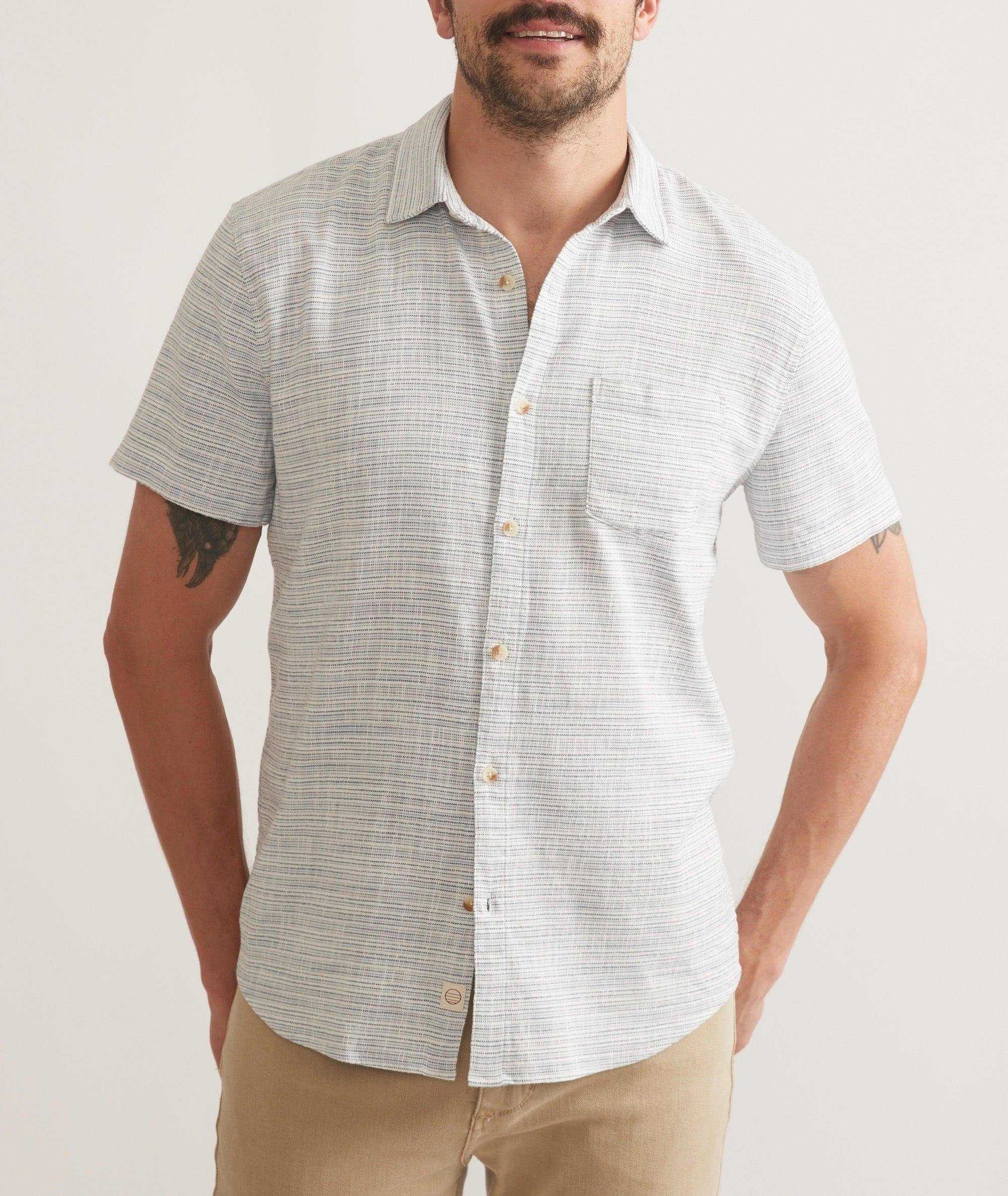 Stretch Selvage Short Sleeve Shirt Product Image