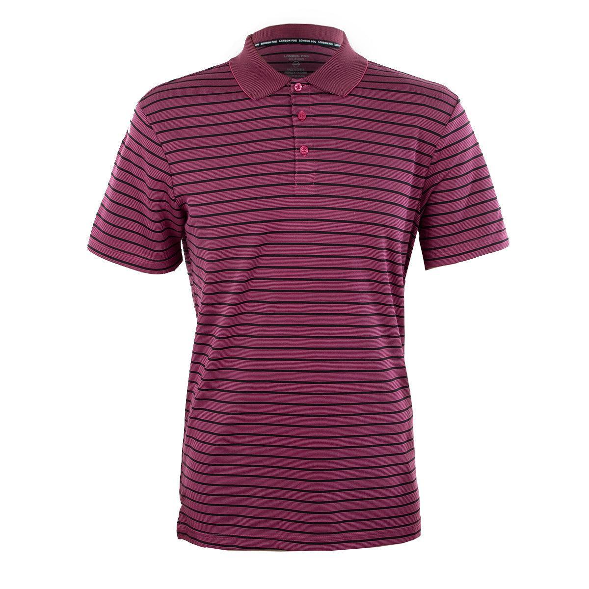 London Fog Men's Modal Stripe Polo Product Image