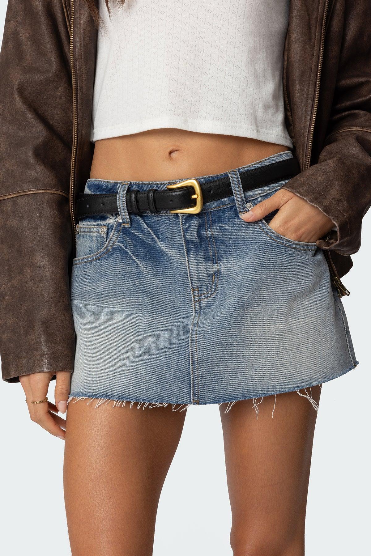 Back To Basics Faux Leather Belt Product Image