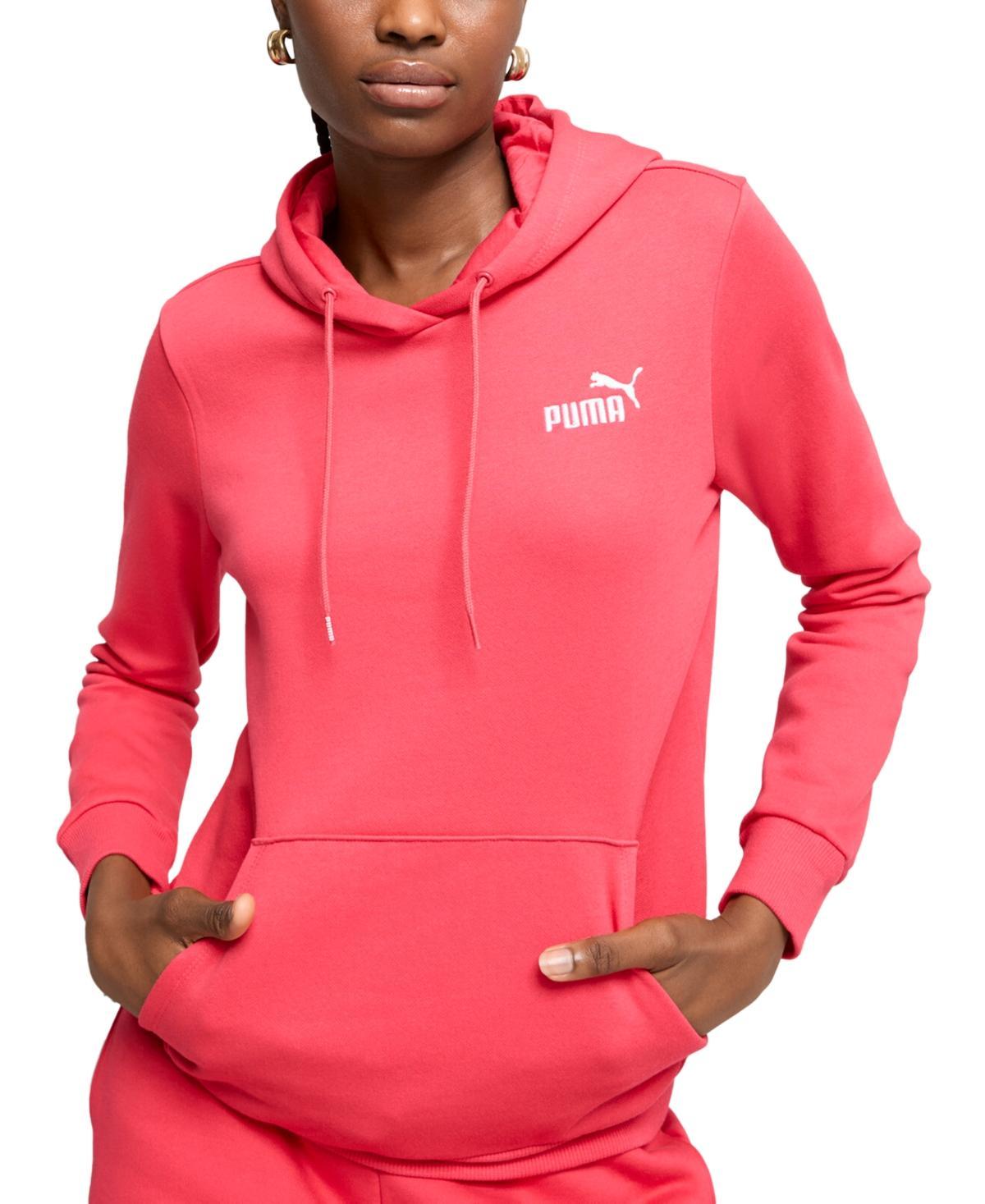 Puma Womens Embroidered Fleece Hoodie Sweatshirt Product Image