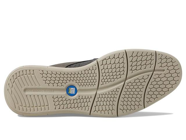 Nunn Bush Chase Knit Plain Toe Oxford Lightweight Breathable Versatile Lace Up (Grey) Men's Shoes Product Image