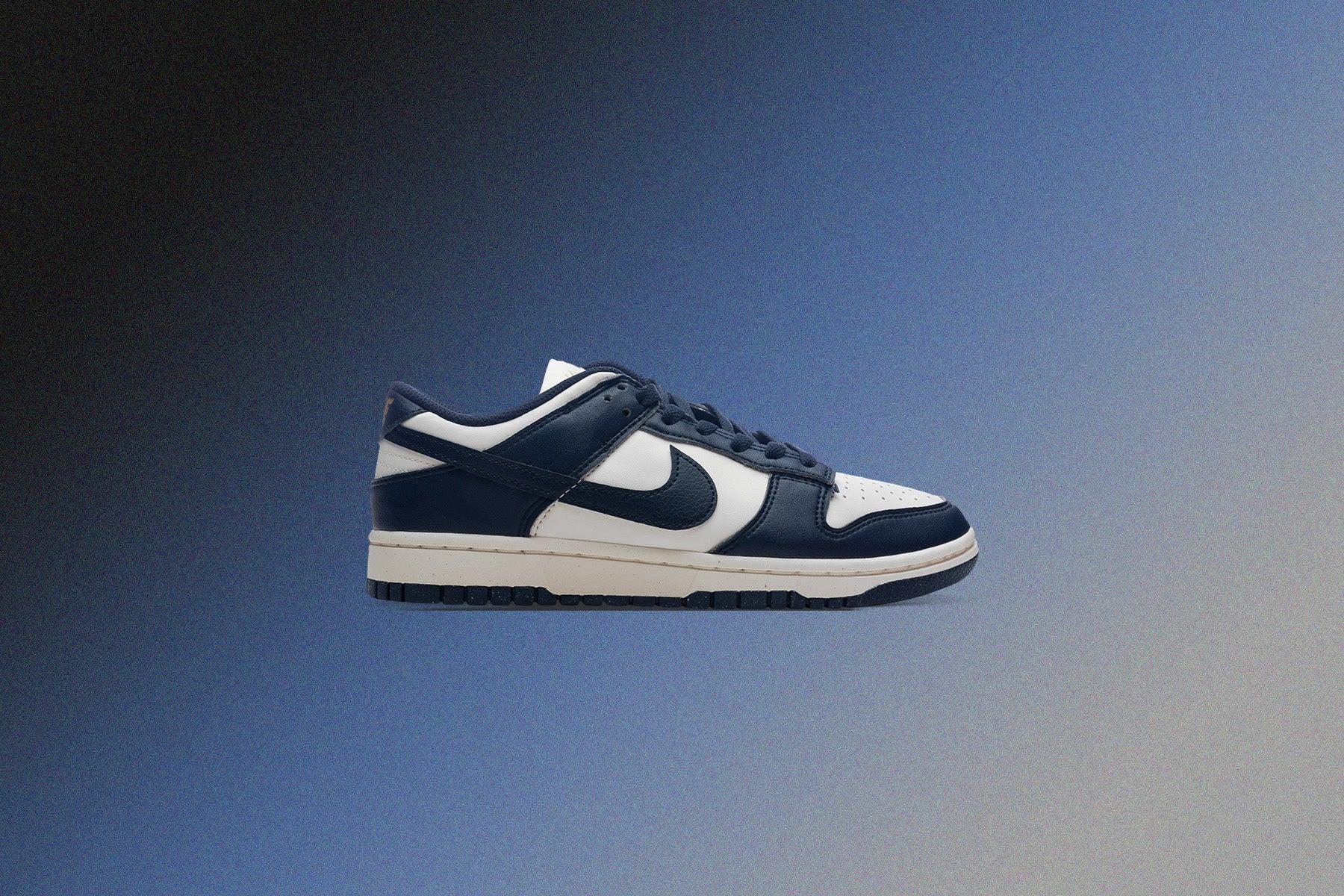 Women's Dunk Low Next Nature ' Olympic' - Phantom/Obsidian/Pale Ivory Female Product Image