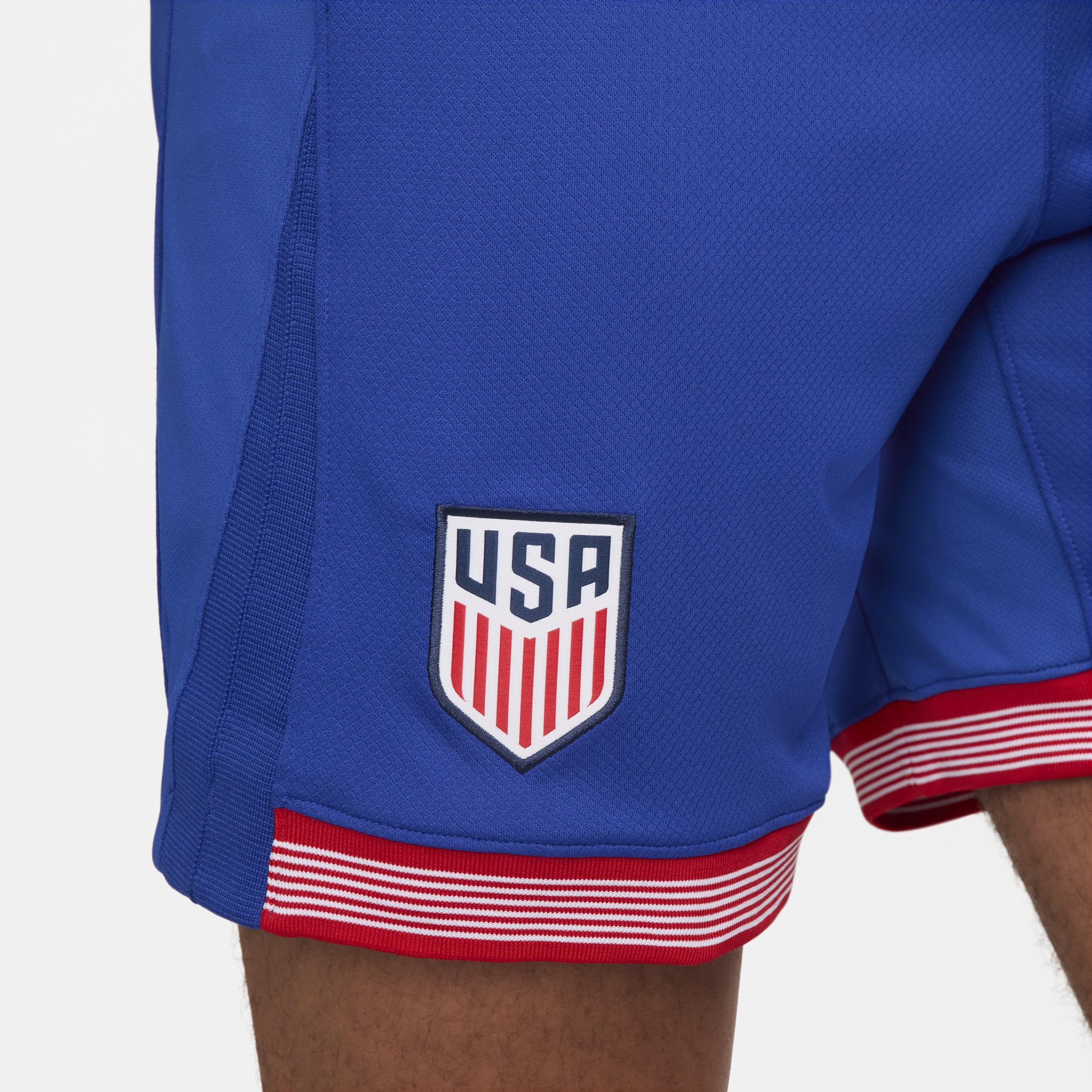 USMNT 2024 Stadium Home Nike Men's Dri-FIT Soccer Replica Shorts Product Image