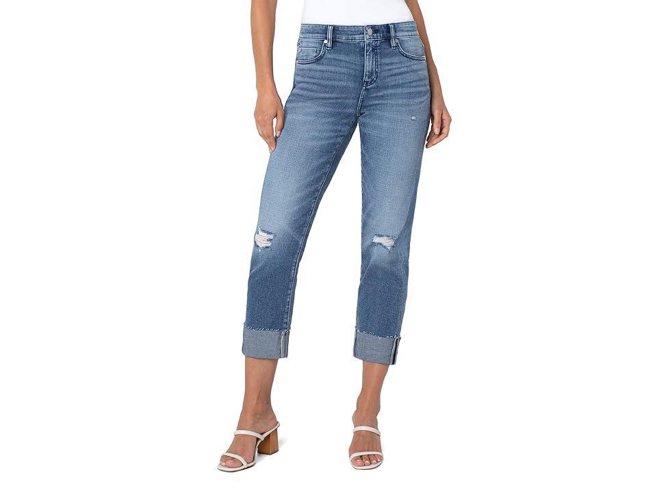 Liverpool Marley Girlfriend Raw Cut in Bloomington (Bloomington) Women's Jeans Product Image