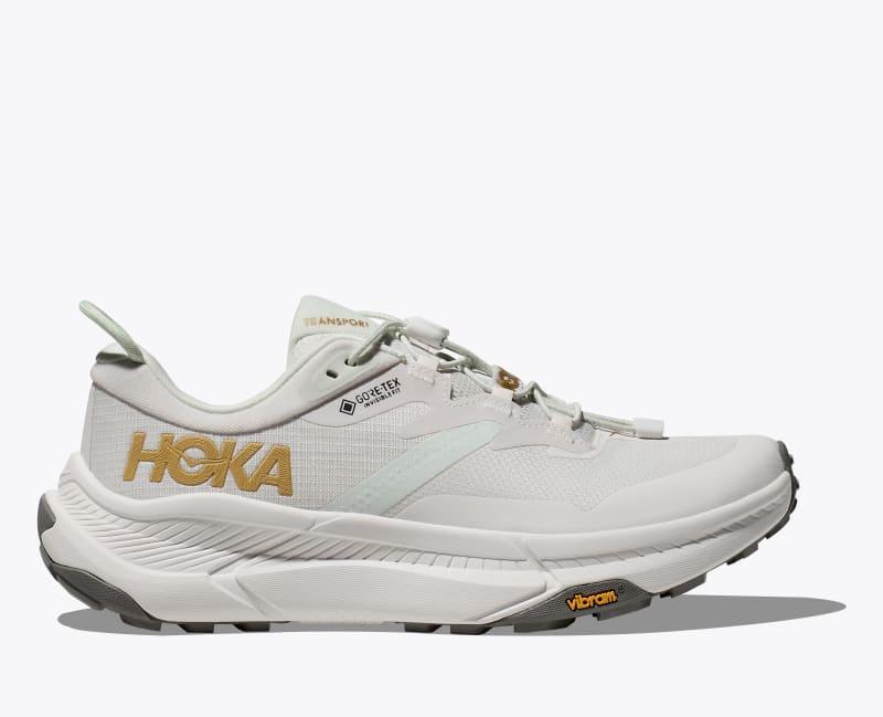 HOKA Mens Transport GTX Shoes in Eggnog/Eggnog, Size 11 Product Image