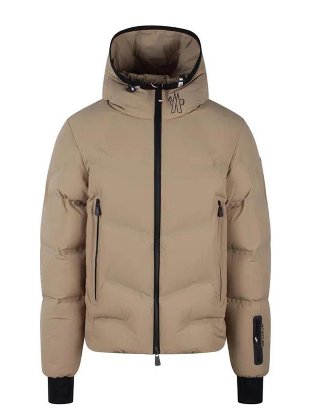 MONCLER Grenoble Arcesaz Hooded Padded Jacket In Pink Product Image