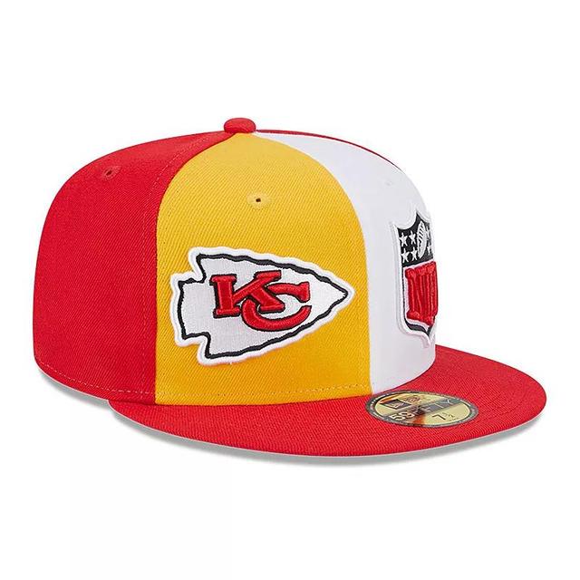 Mens New Era /Red Kansas City Chiefs 2023 Sideline 59FIFTY Fitted Hat Product Image