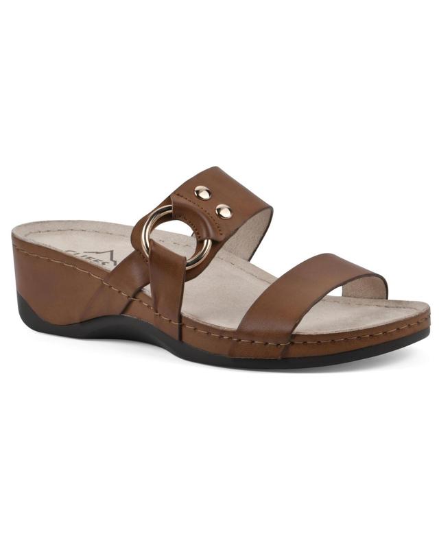 Cliffs by White Mountain Colletta Womens Wedge Sandals Product Image