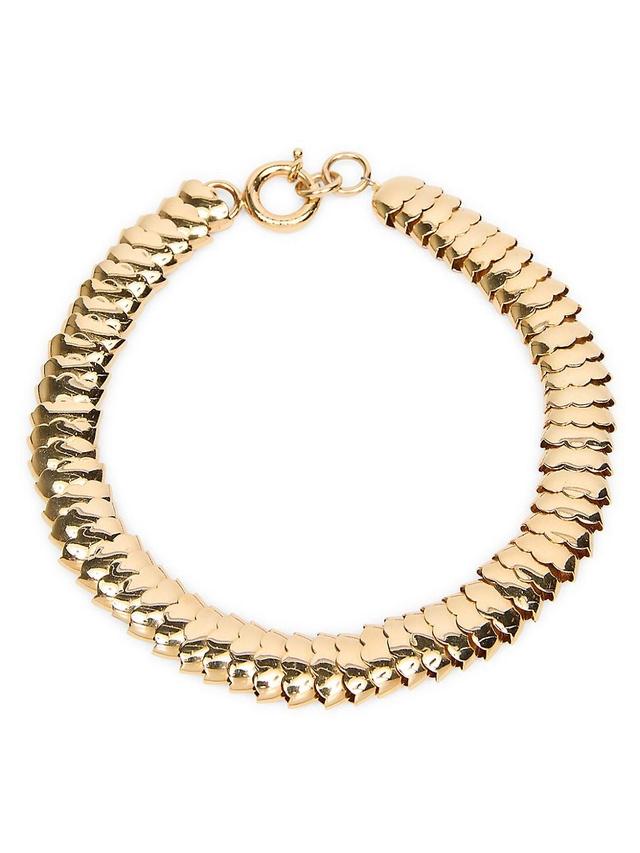 Womens Goldtone Choker Product Image