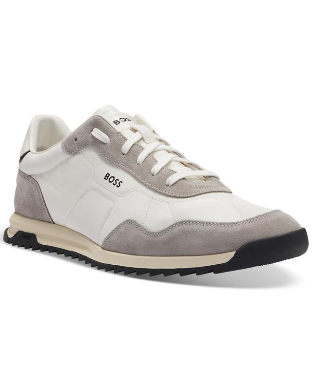 Boss by Hugo Boss Mens Zayn Lace-Up Sneakers Product Image