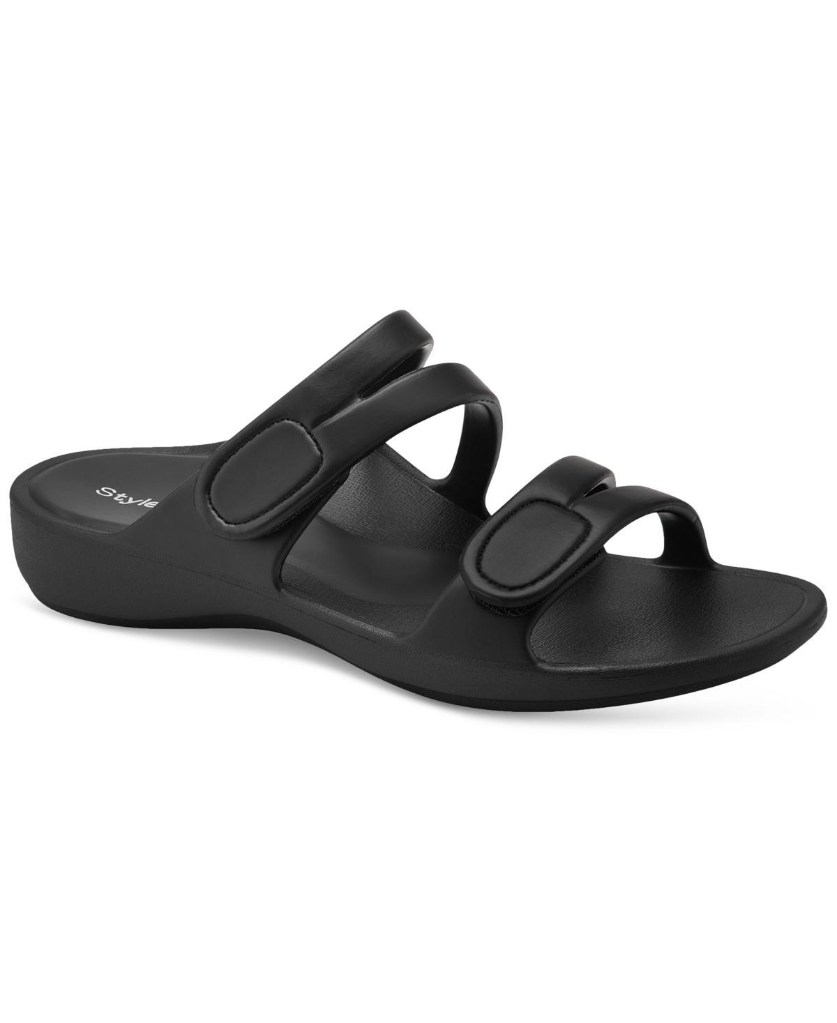 Style & Co Womens Jessaa Eva Double Band Flat Sandals, Created for Macys Product Image