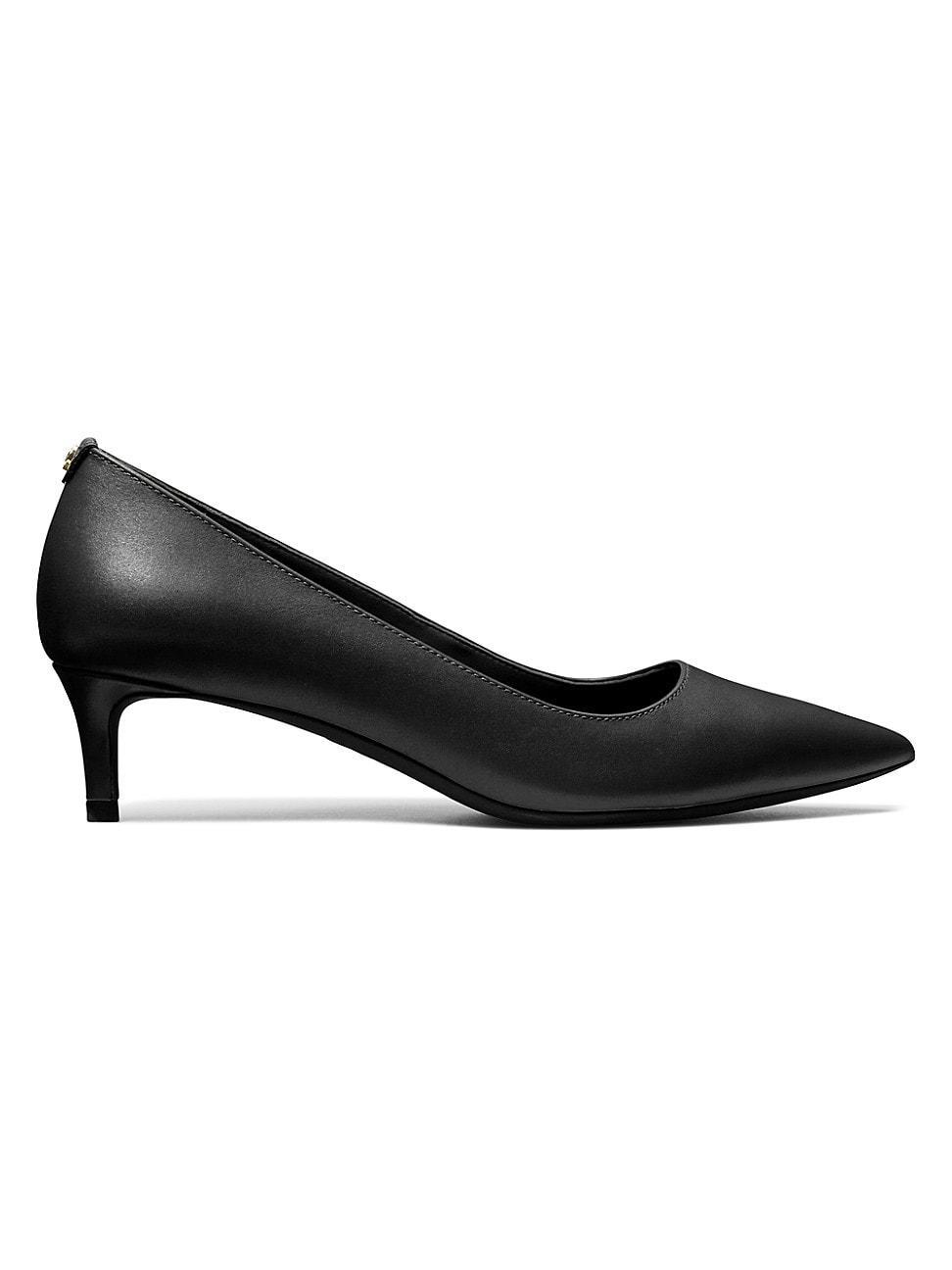 Womens Alina Flex 50MM Leather Kitten Pumps Product Image