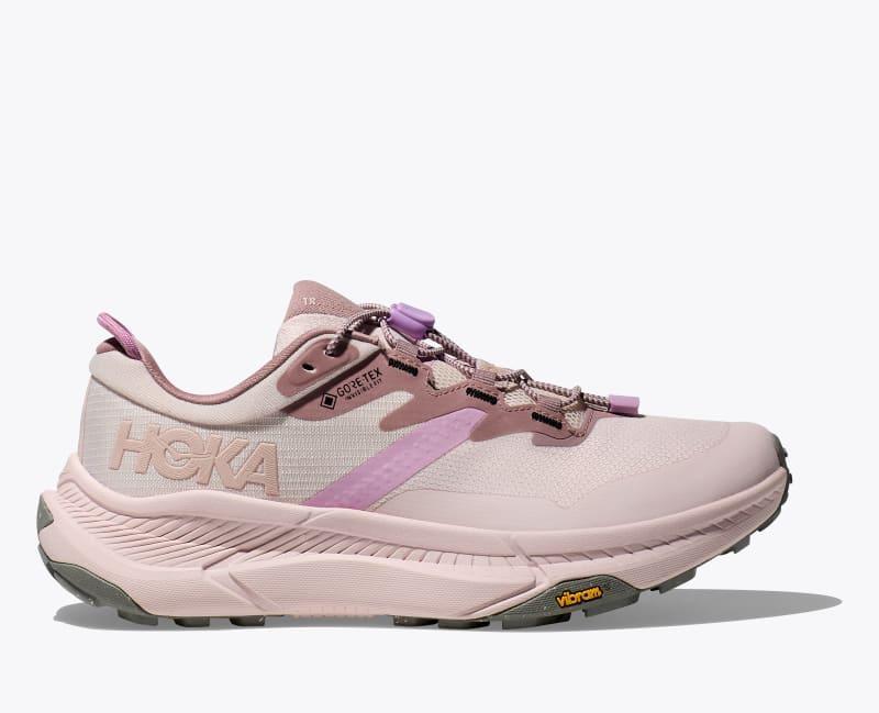 HOKA Womens Transport GTX Shoes in Illusion/Dusk, Size 5.5 Product Image