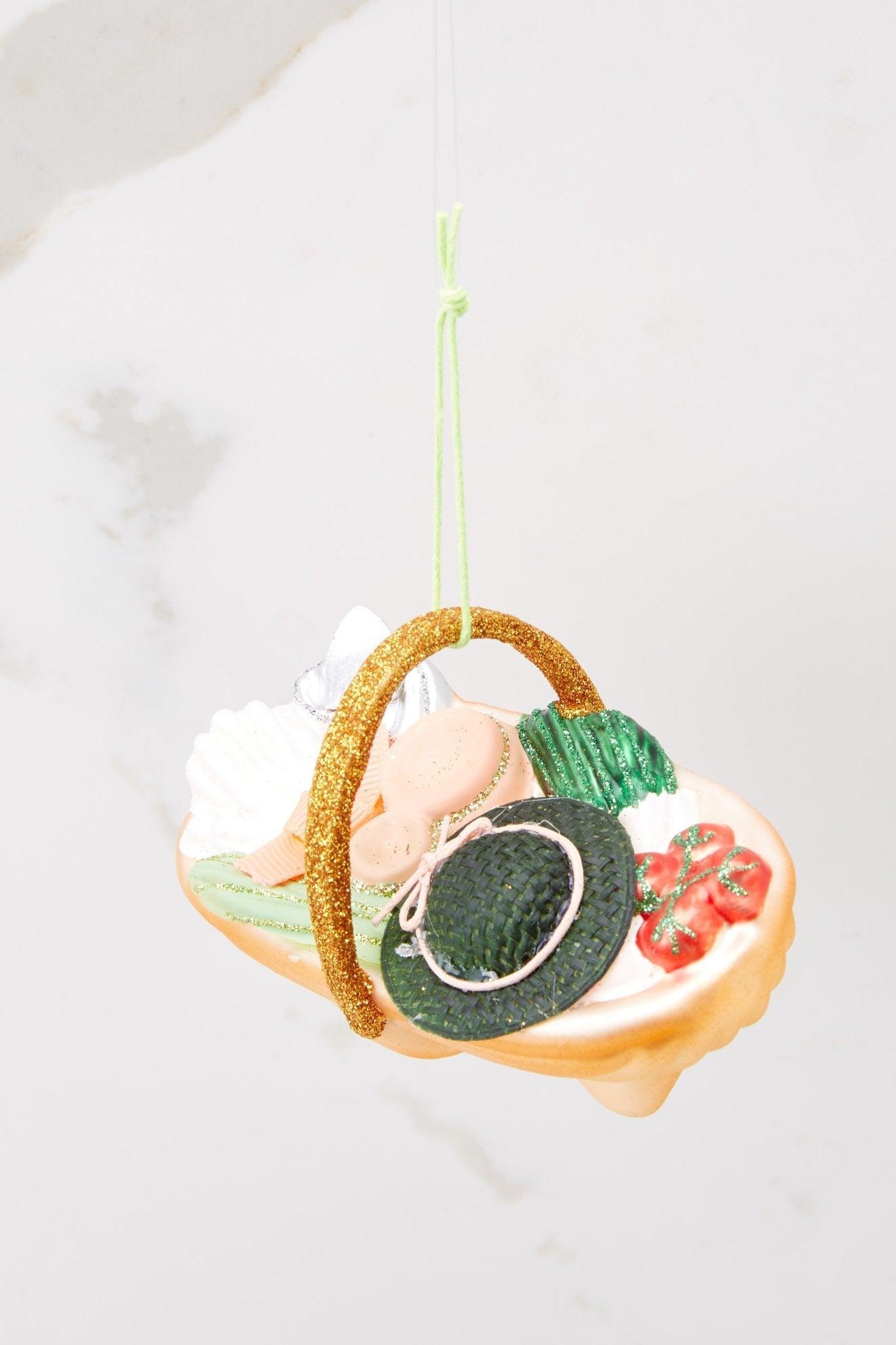 Time To Harvest Garden Basket Ornament Product Image